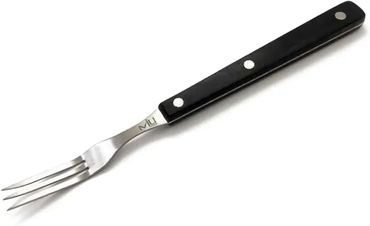 10-Inch Stainless Steel 3-Prong Granny Fork for Cooking & Carving
