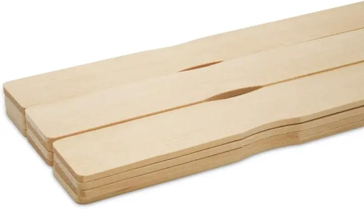 12-Inch Hardwood Paint Stirring Sticks — Pack of 25