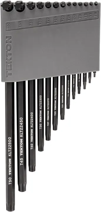 13-Piece Star L-Key Set — Tekton Torx Wrench Kit