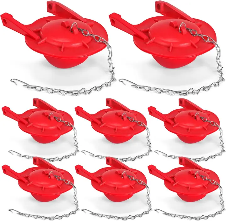 3-Inch Toilet Flapper Replacement Kit — 8-Pack for TOTO Toilets