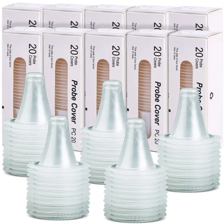 500-Pack Ear Thermometer Probe Covers — Braun-Compatible, Disposable