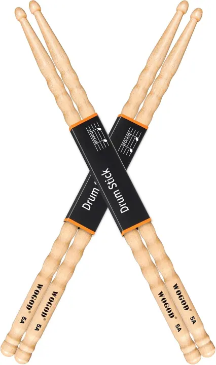 5A Maple Drumsticks — 2-Pack (Burlywood) Drum Sticks