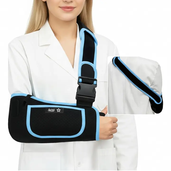 Adjustable Arm Sling Shoulder Immobilizer for Women & Men