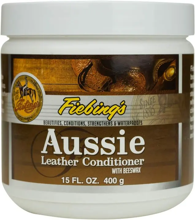 Aussie Leather Conditioner (14 oz) — Beeswax Leather Care Paste