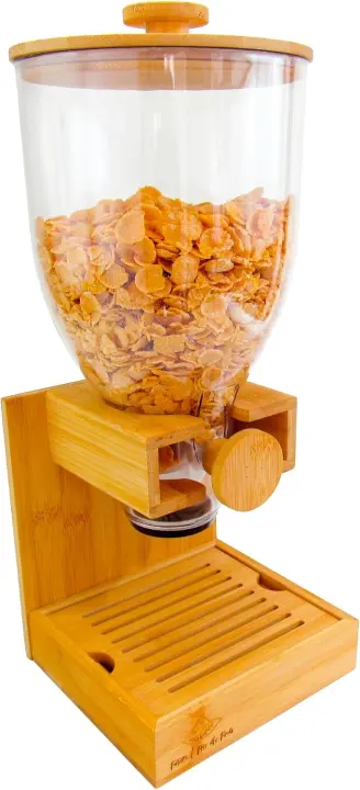 Bamboo 3.5L Cereal & Dry Food Dispenser