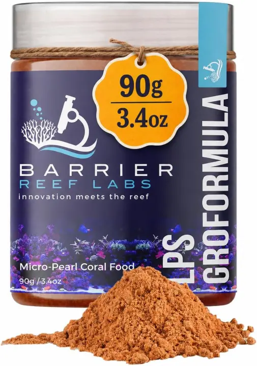 Barrier Reef Labs Micro-Pearl LPS Grow Formula — 90g Coral Food