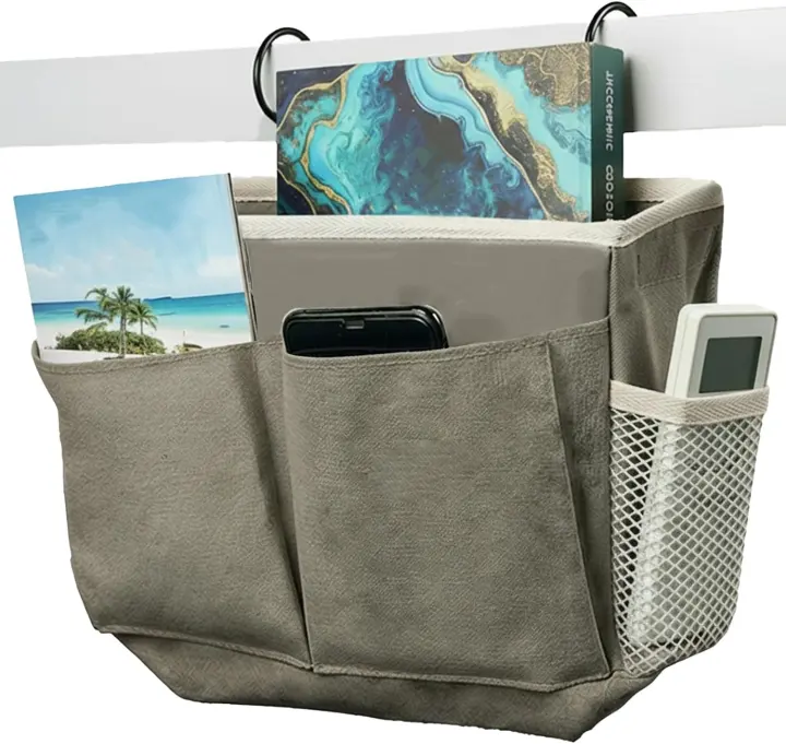 Bedside Caddy — Hanging Storage Organizer for Dorms, Hospital & Bunk Beds