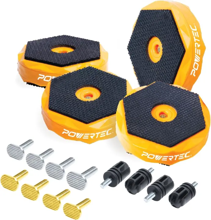 Bench Dog Puck Kit — Workbench & T-Track Grips (4-Pack)