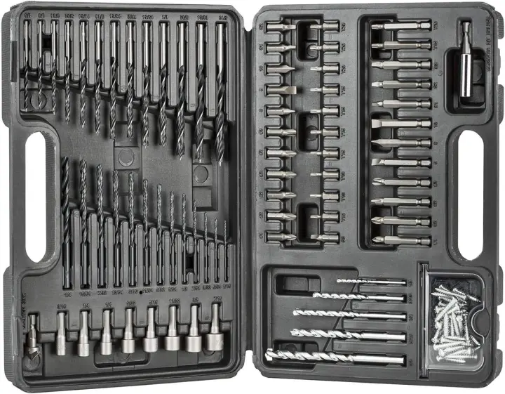 BLACK+DECKER 109-Piece Drill & Screwdriver Bit Set — Combo Kit