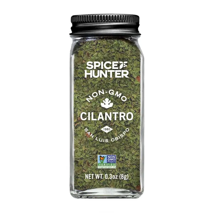 California Dried Cilantro Leaves — 0.30‑Ounce Jar (Culinary Herb)