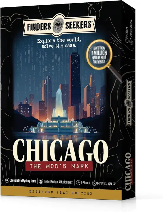 Chicago Mob Cold Case — At-Home Detective Puzzle Game