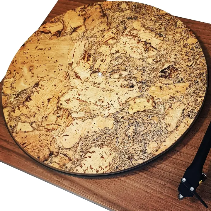 Cork Slipmat for Turntables — 3mm Artistic Vinyl Platter Mat