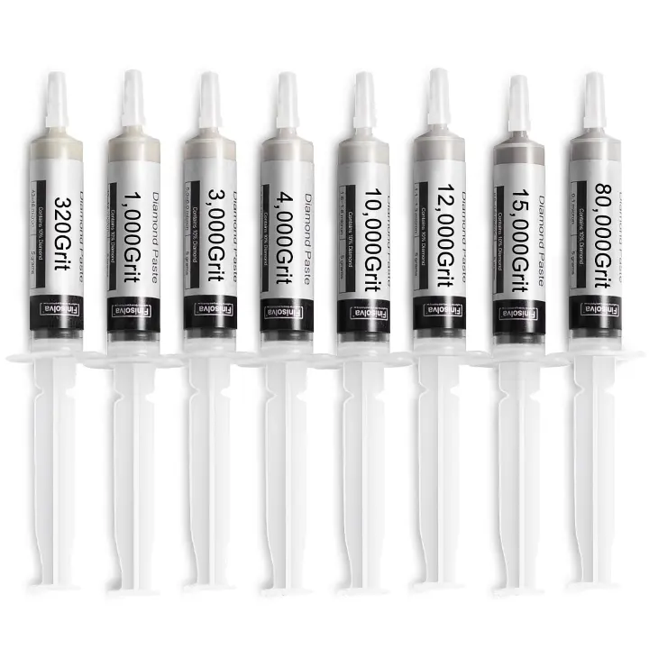 Diamond Paste Polishing Compound Kit for Stropping — 8 Grits
