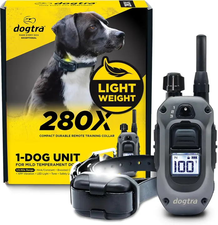 Dogtra 280X E-Collar Remote System — Rechargeable Training Collar