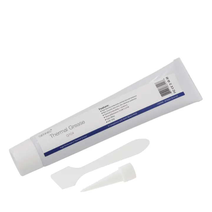 G104 100g White Thermal Paste Tube — CPU & Heatsink Compound