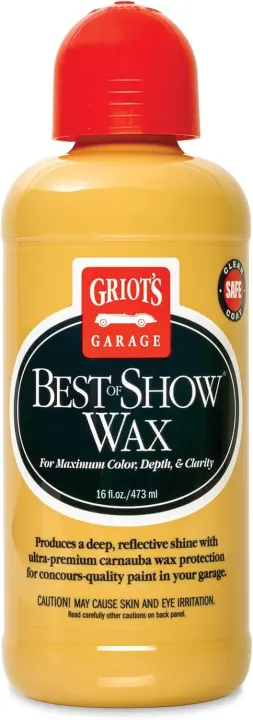 Griot's Garage Show Wax — Carnauba Detailing Wax, 16 oz