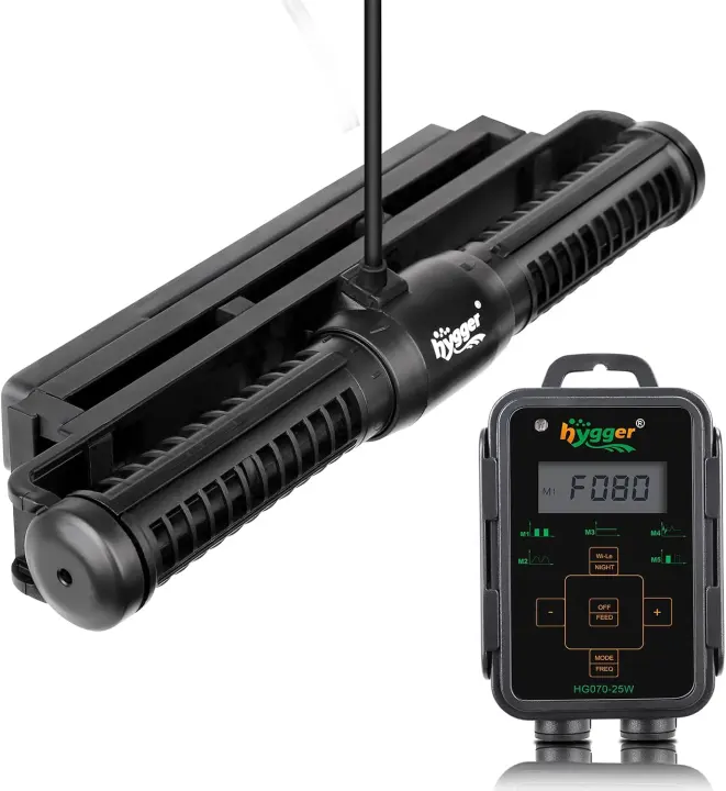 Hygger 25W Aquarium Cross-Flow Wave Maker with LED Controller