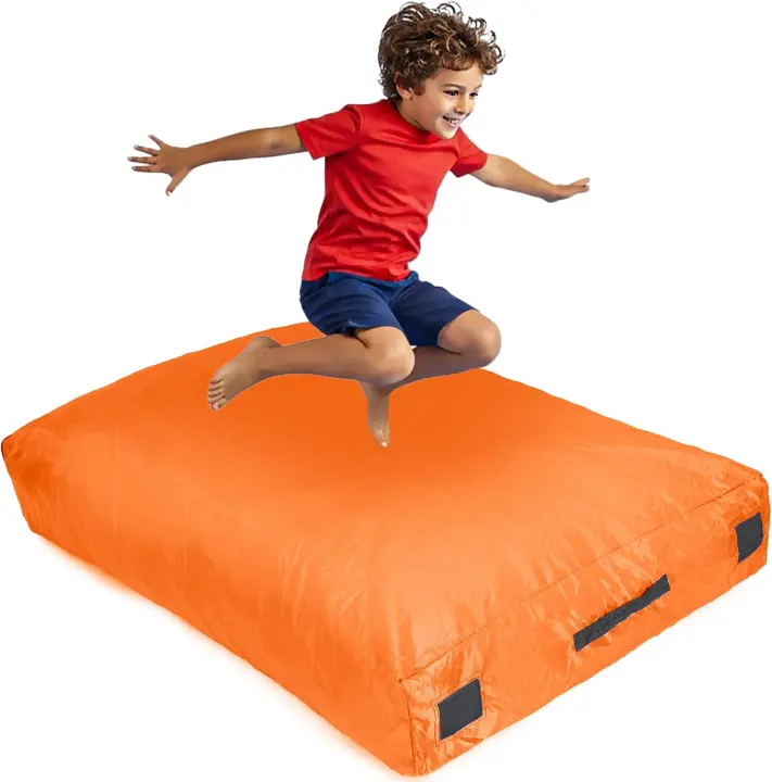 Kids Sensory Crash Pad — Foam Landing Mat (3x3, 3x4, 5x5)