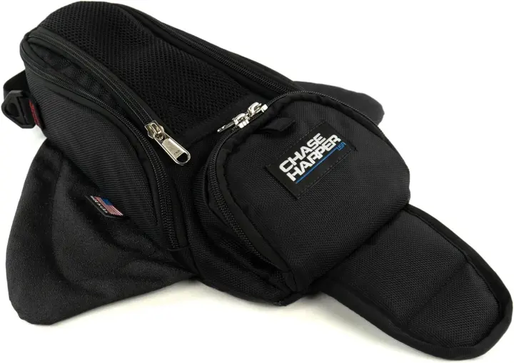 Manta X2 Magnetic Motorcycle Tank Bag — Low-Profile Ballistic Nylon
