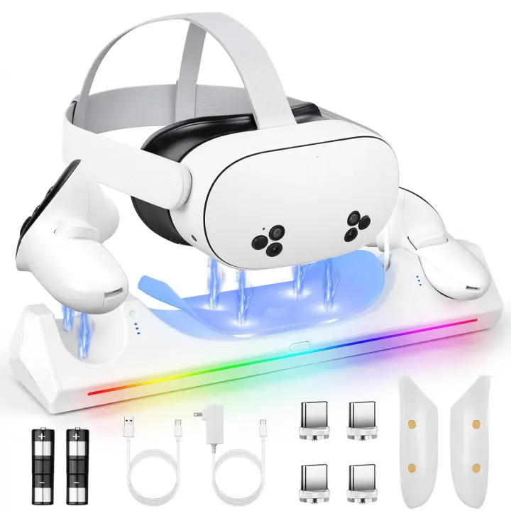 Meta Quest 3S/3 Charging Dock — VR Charging Station