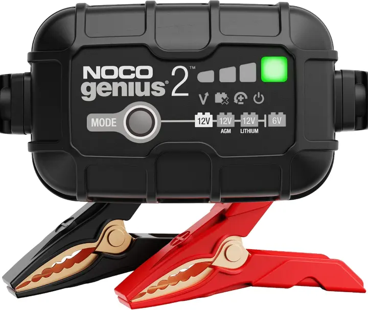 NOCO GENIUS2 2A 6/12V Smart Battery Charger & Maintainer