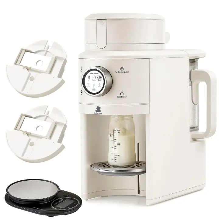 Snow Bear Automatic Baby Formula Dispenser — One-Touch Bottle Maker