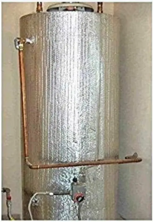Water Heater Insulation Jacket — Non‑Fiberglass, Fits Up to 50 Gal