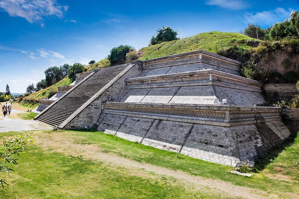 Βάση της Πυραμίδας Cholula.