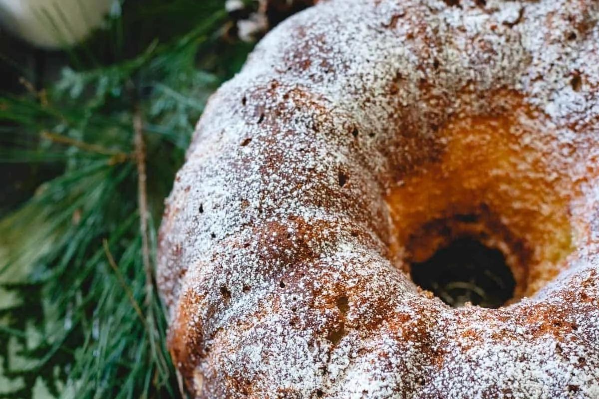 Pound Cake με Κονιάκ Βερίκοκο.