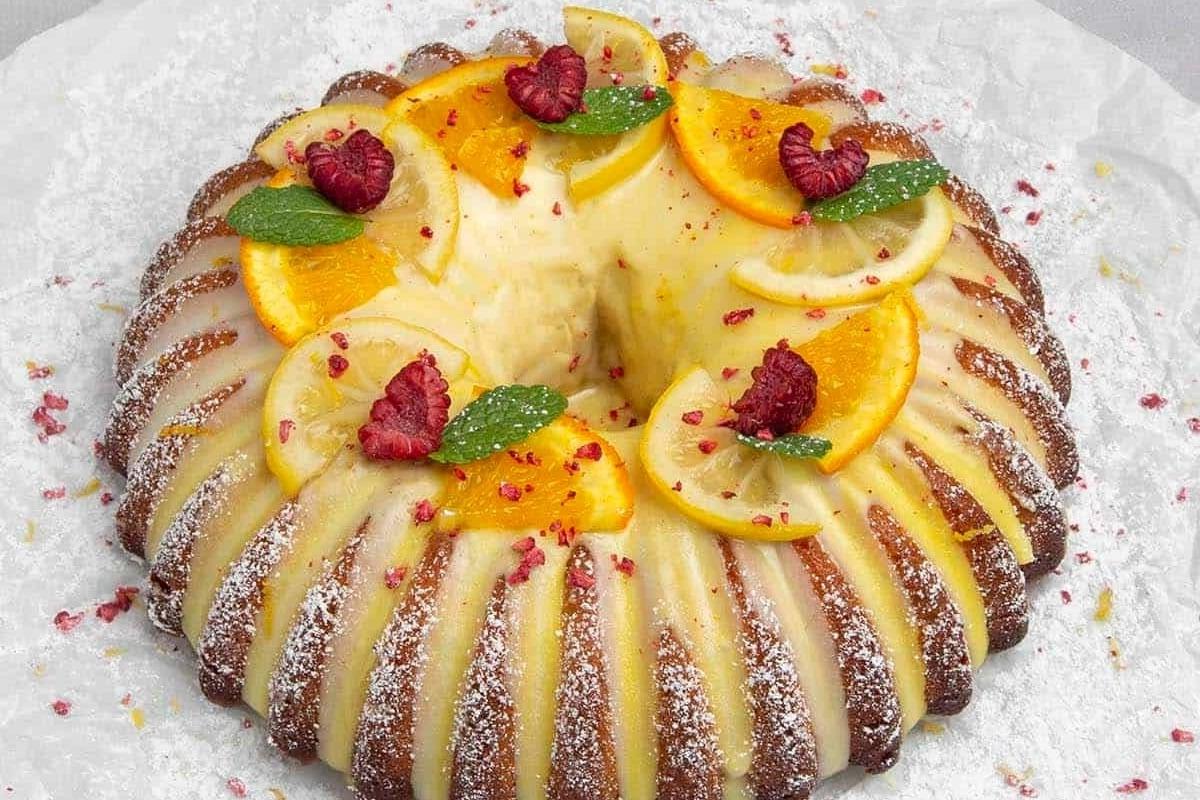 Το Απόλυτο Κέικ Bundt Λεμονάδας.