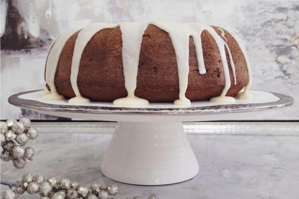 Κέικ Bundt με Αυγολέμονο (Eggnog).