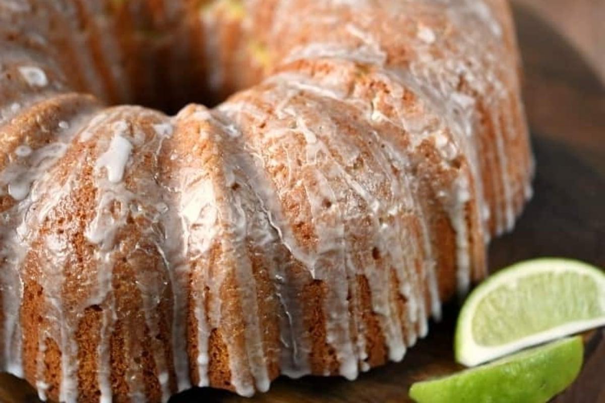 Κέικ Bundt Μαργαρίτα.