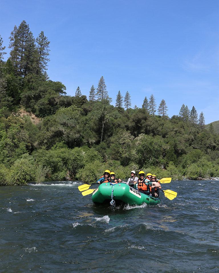 Rafting στον American River, Κομητεία Ελ Ντοράντο.
