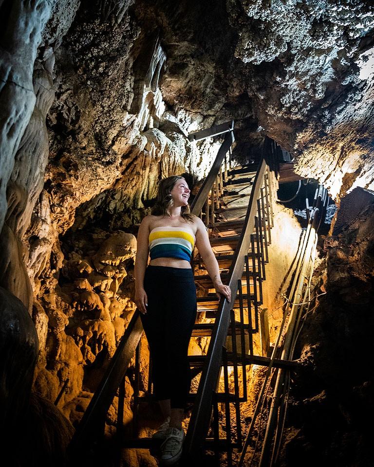 Θέα από το Moaning Cavern Adventure Park.