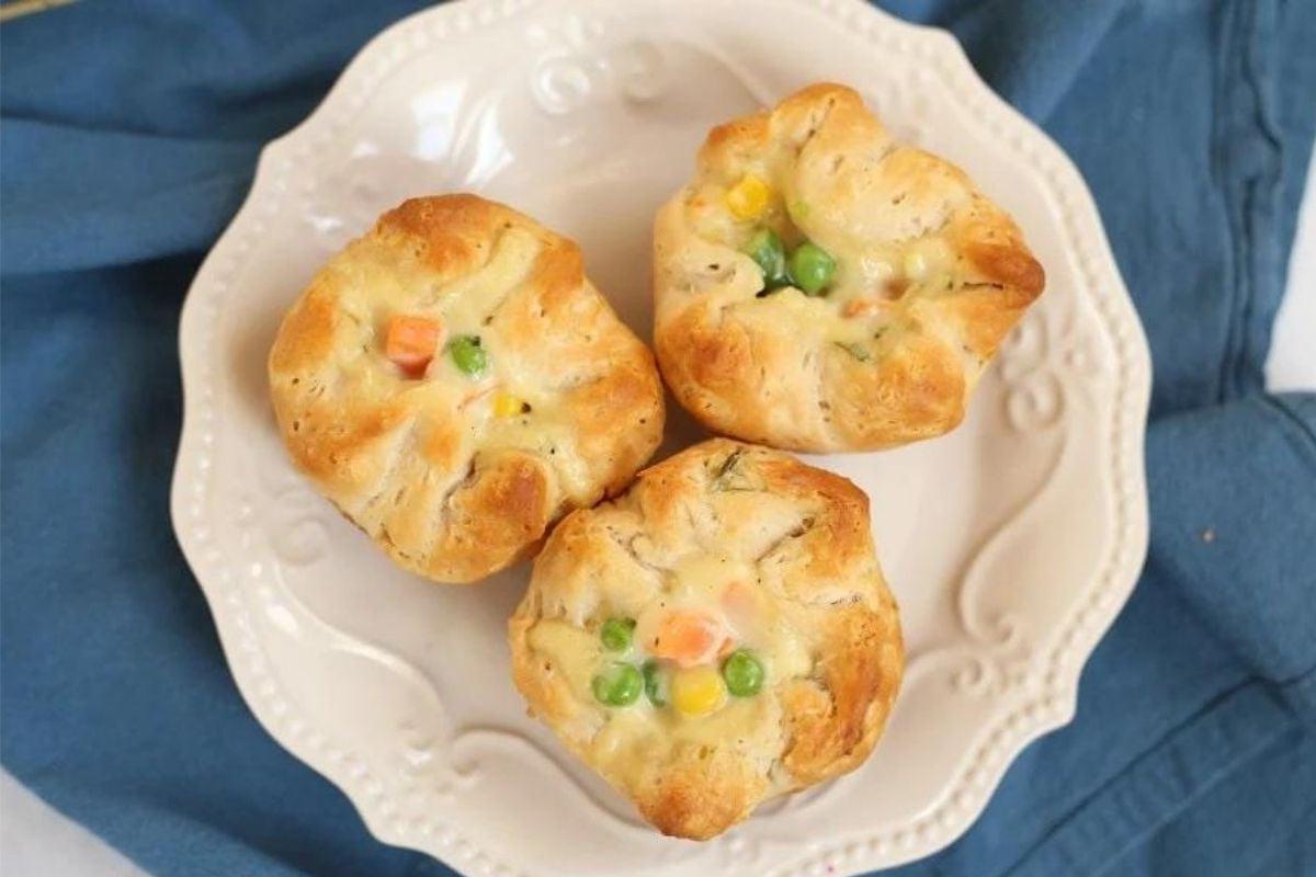 Εύκολα Μάφιν Pot Pie.
