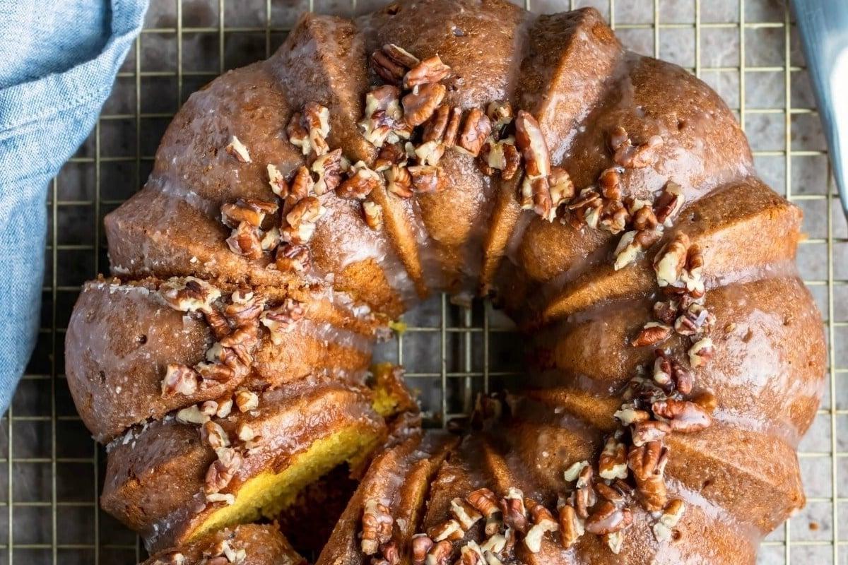 Κέικ Bundt Ιρλανδικής Κρέμας.