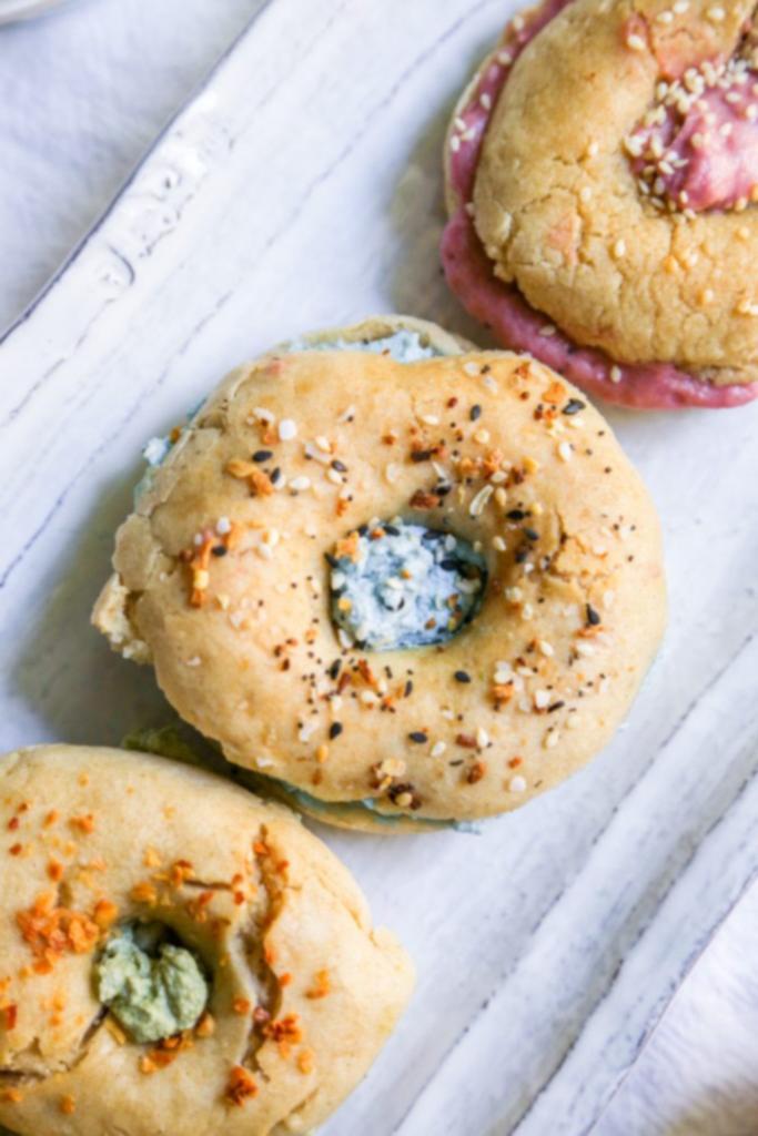 Σπιτικά Bagels Βίγκαν χωρίς γλουτένη 2 vegan μπέιγκελ χωρίς γλουτένη