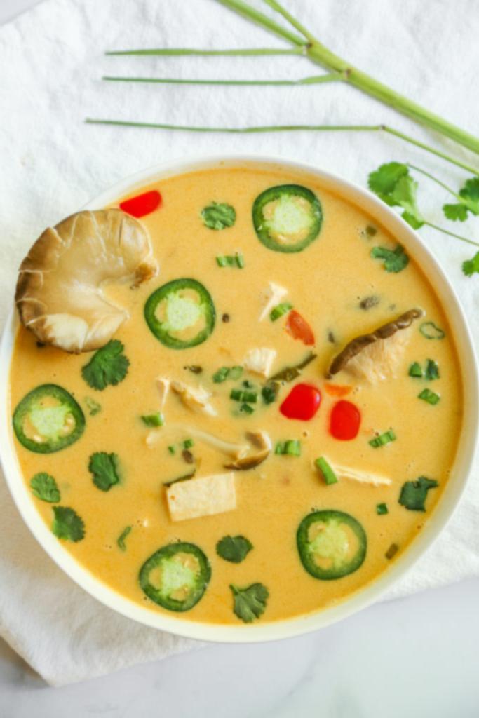 Βίγκαν Τομ Κα Γκάι – Χαμηλό σε FODMAP & Θεραπευτικό 6 vegan low fodmap tom kha gai