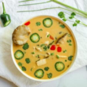 Βίγκαν Τομ Κα Γκάι – Χαμηλό σε FODMAP & Θεραπευτικό 7 vegan low fodmap tom kha gai