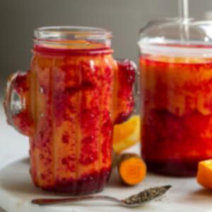 Εμπνευσμένο από το Erewhon: Έντονο Smoothie Κουρκουμά για ένα Τροπικό, Υγιεινό Κέρασμα 8 turmeric crush smoothie