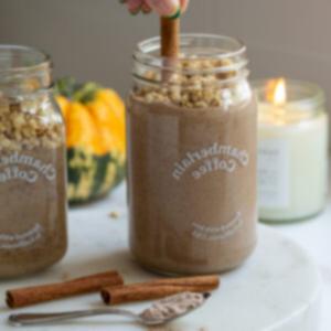 Σμούθι Πρωτεΐνης Τσάι Κανέλας 8 smoothie πρωτεΐνης κανέλας chai