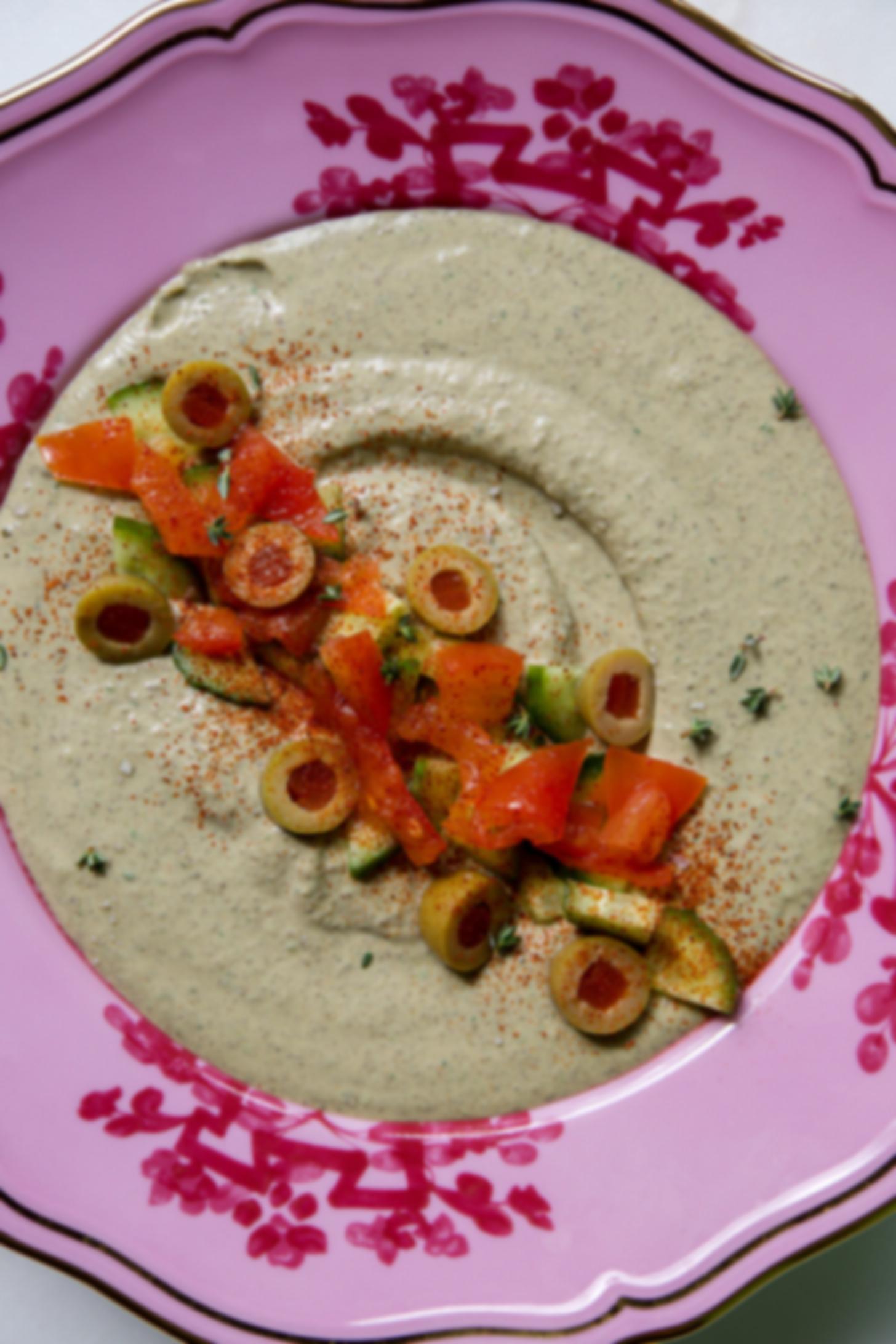 Άλειμμα Φακών της Πράσινης Θεάς 3 green goddess lentil spread