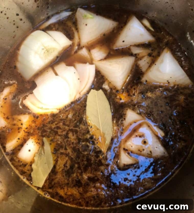 Γρήγορες Τραγανές Χοιρινές Καρνίτας 4 Instant Pot carnitas πριν το μαγείρεμα