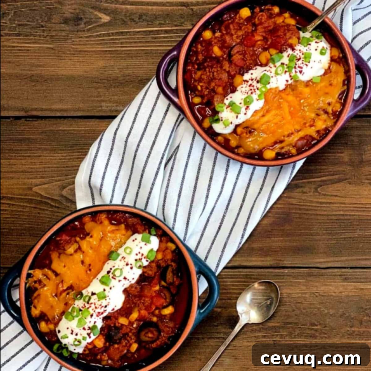 Συνταγή Τσίλι Κατσαρόλας 3 two bowls of 30-minute chile