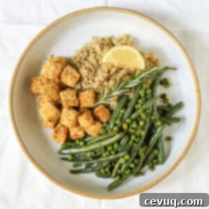 Εύκολο Τόφου Μπολ με Λεμόνι και Πιπέρι 5 Lemon Pepper Τόφου Μπολ