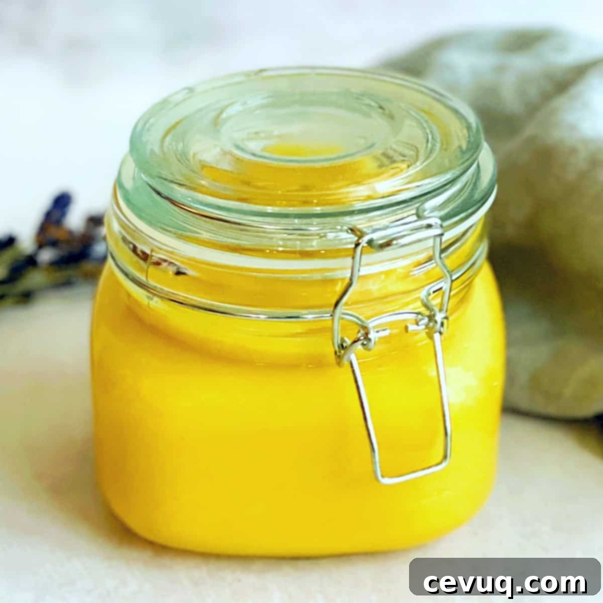 Γρήγορη Κρέμα Φρούτου του Πάθους 8 curd φρούτου του πάθους φτιαγμένο στον φούρνο μικροκυμάτων