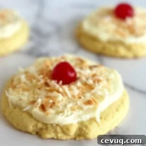 Μπισκότα Piña Colada: Η Αντιγραφή της Συνταγής του Crumbl 8 pina colada crumbl copycat cookie