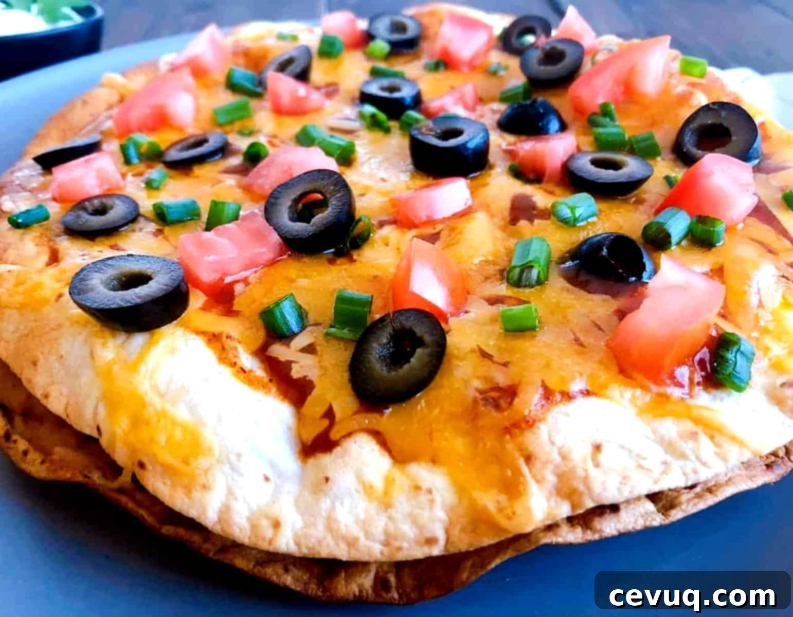Συνταγή για Μεξικάνικη Πίτσα Taco Bell 3 σπιτική μεξικάνικη πίτσα αντίγραφο