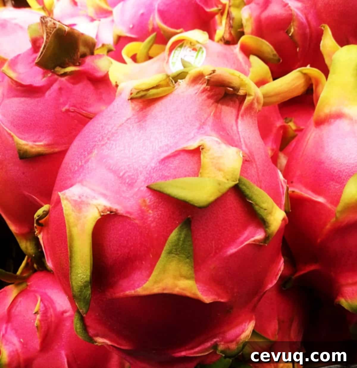 Δρακίσια Μαργαρίτα 4 Ακοπο dragon fruit, έτοιμο για να γίνει πουρές.