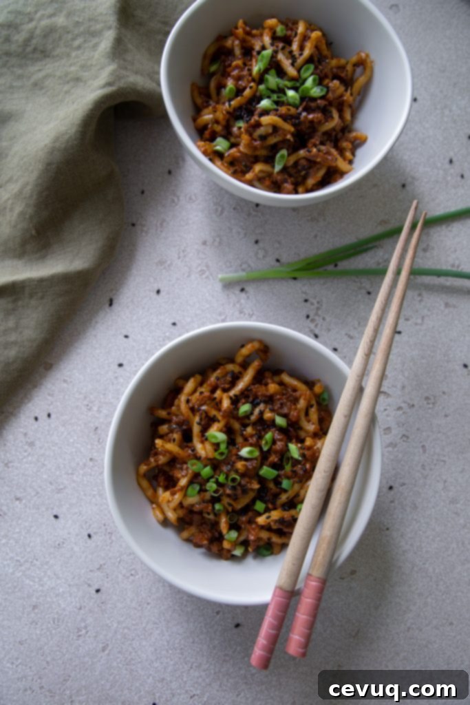 Βίγκαν Νταν Νταν Νουντλς σε 15 Λεπτά 2 15 minute vegan dan dan noodles